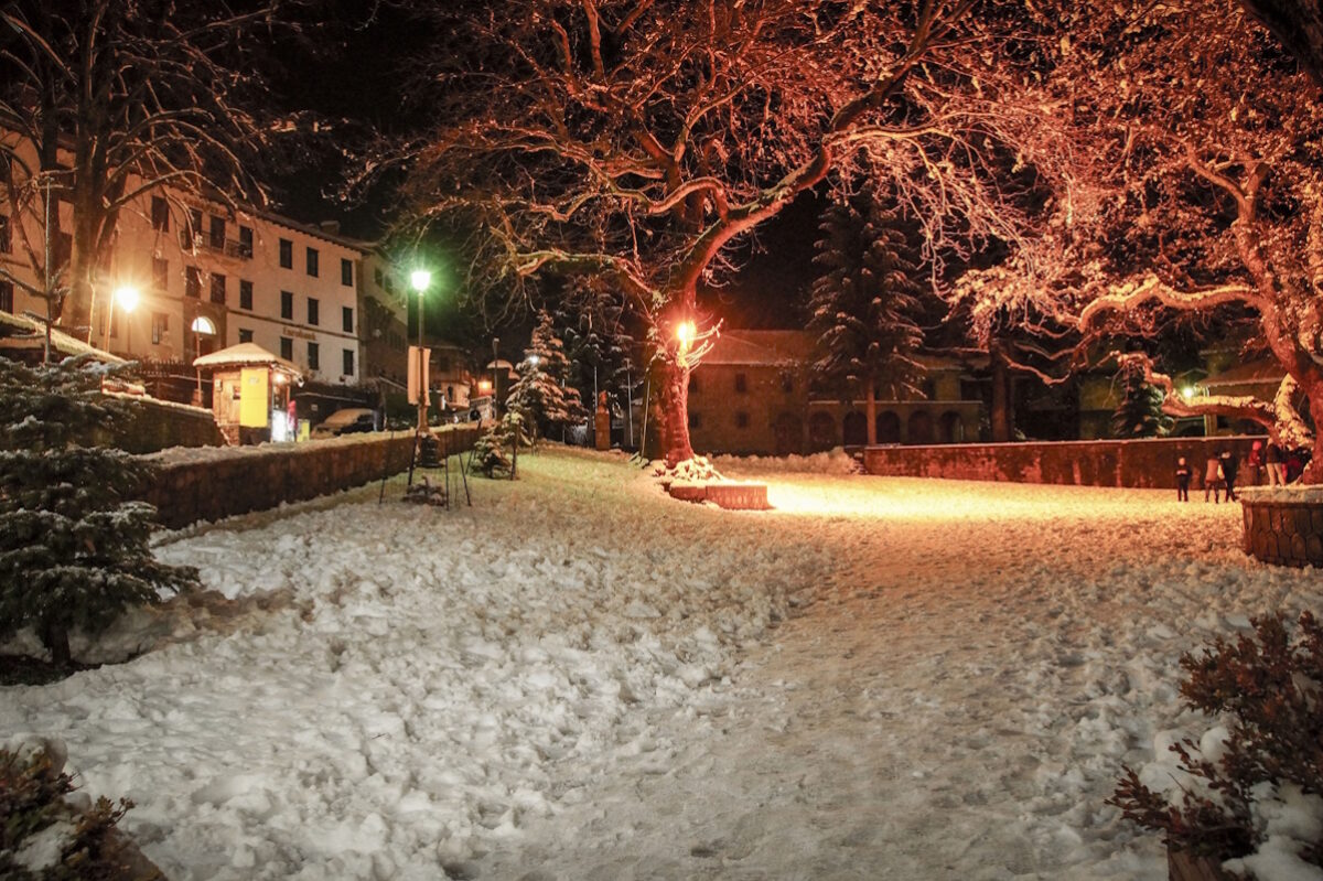 Χιόνια στο Μέτσοβο