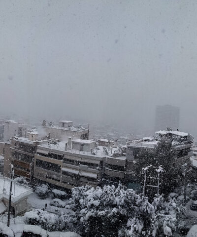 Χιόνια στην Αττική