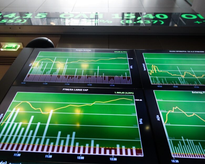 Στιγμιότυπο από το Χρηματιστήριο της Αθήνας