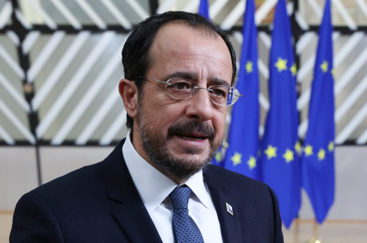 Ο Νίκος Χριστοδουλίδης