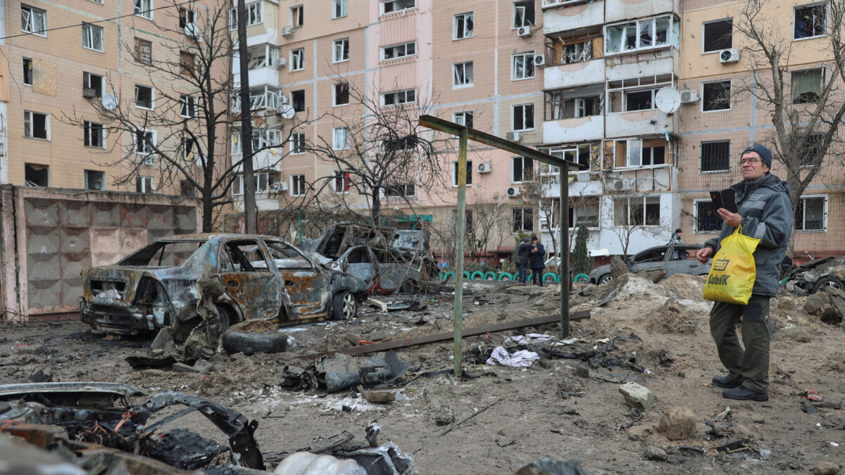 Ρωσικοί βομβαρδισμοί στη Ζαπορίζια