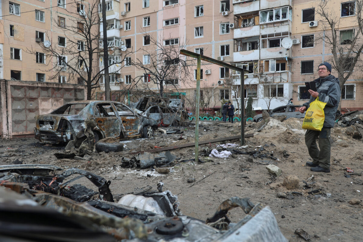 Ρωσικοί βομβαρδισμοί στη Ζαπορίζια