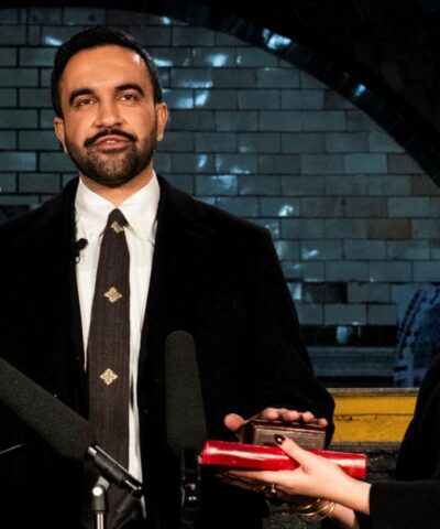 Ο Ζοχράν Μαμντάνι ορκίζεται δήμαρχος της Νέας Υόρκης