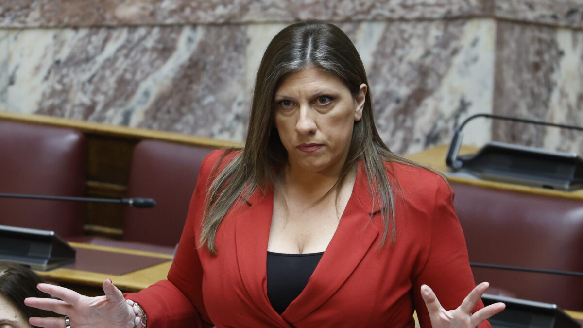 Η πρόεδρος της «Πλεύσης Ελευθερίας», Ζωή Κωνσταντοπούλου