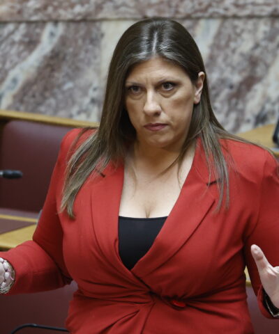 Η πρόεδρος της «Πλεύσης Ελευθερίας», Ζωή Κωνσταντοπούλου