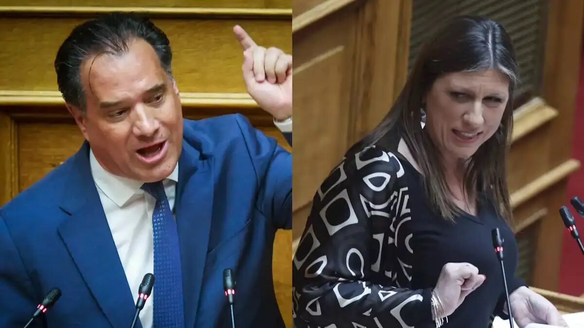 Άδωνις Γεωργιάδης και Ζωή Κωνσταντοπούλου