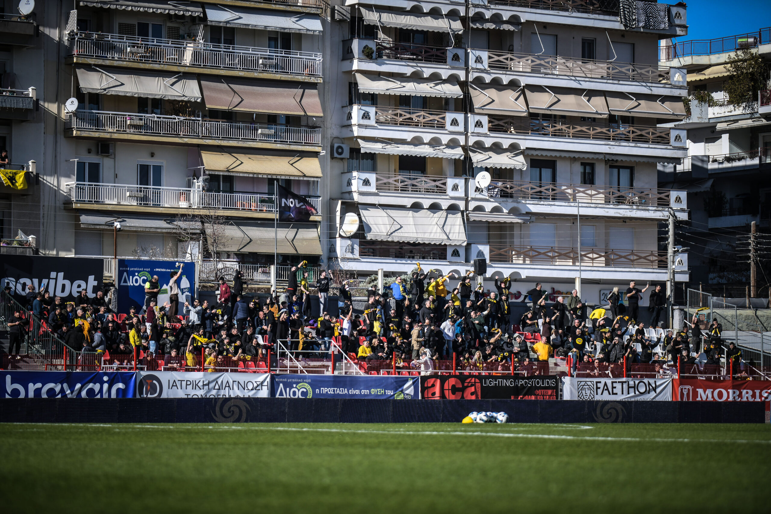 SUPERLEAGUE 2025-2026 / ÐÁÍÓÅÑÑÁÉÊÏÓ - ÁÅÊ (ÓÅÑÁÖÅÉÌ ÊÁÑÁÌÂÁËÁÓÇÓ / EUROKINISSI)