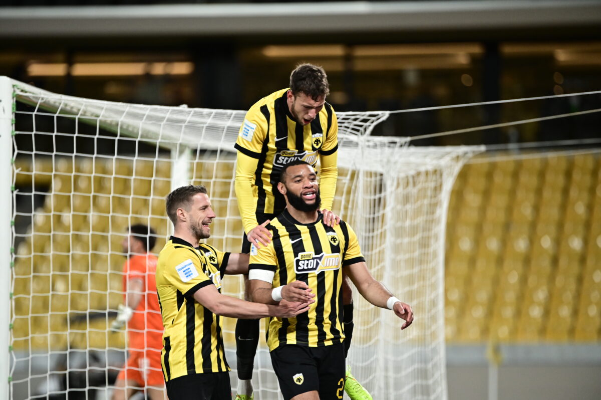 Οι παίκτες της ΑΕΚ