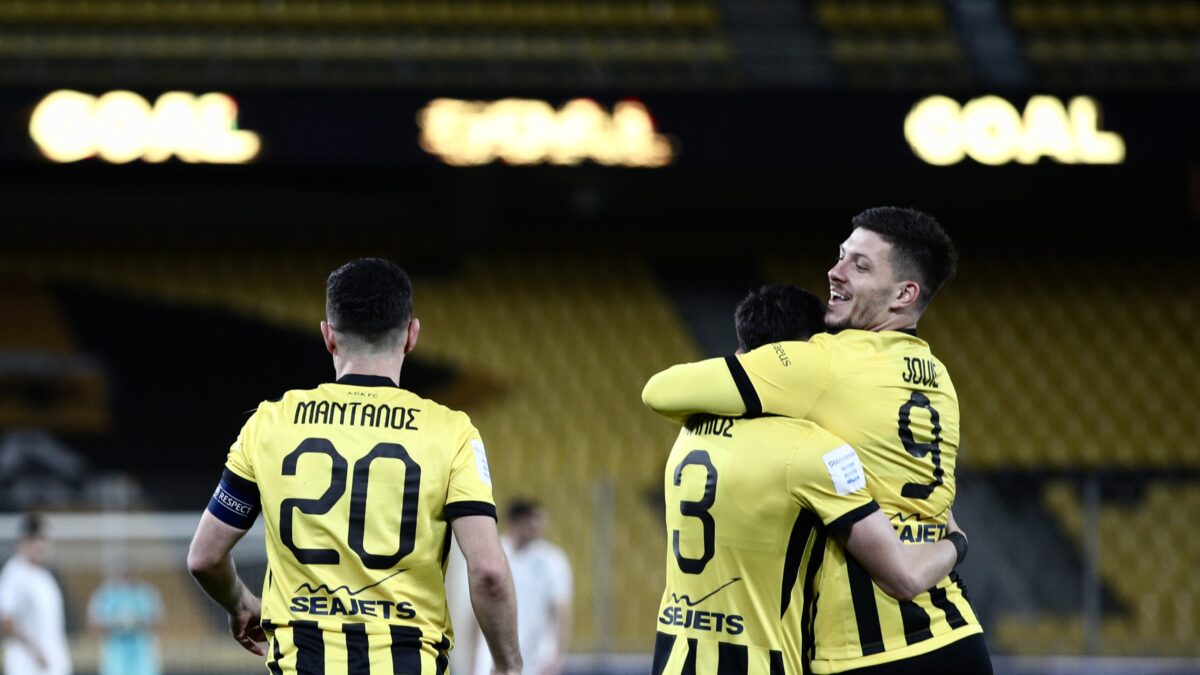 Οι παίκτες της ΑΕΚ