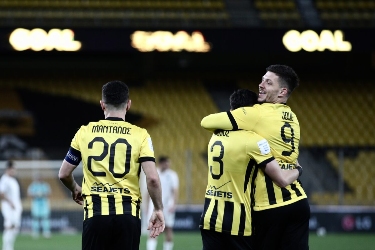 Οι παίκτες της ΑΕΚ