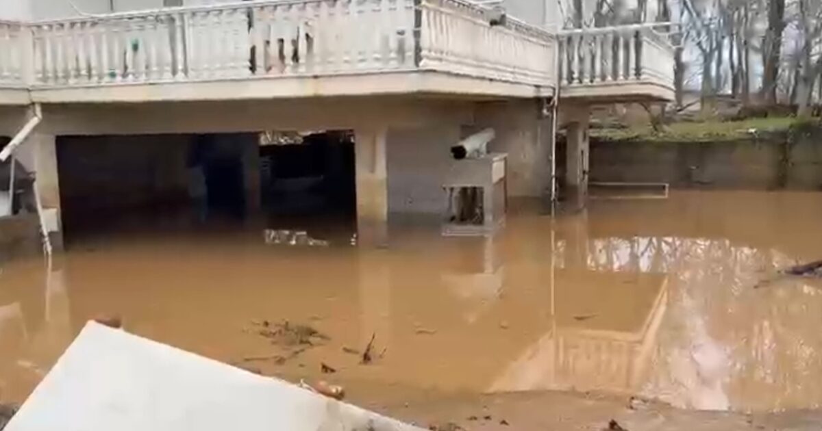Τεράστιες καταστροφές από την κακοκαιρία – Πλημμύρισαν σπίτια, αυλές και δρόμοι, έφραξε ρέμα από τα φερτά υλικά