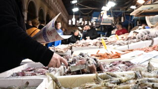 Στιγμιότυπο από την Βαρβάκειο Αγορά