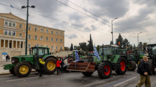 Τρακτέρ στο Σύνταγμα
