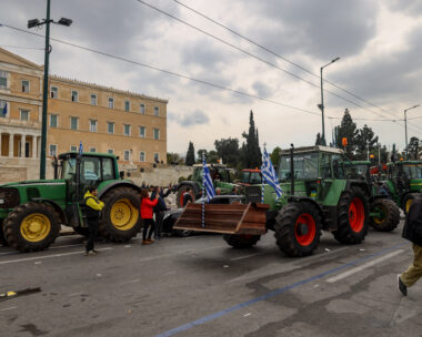 Τρακτέρ στο Σύνταγμα