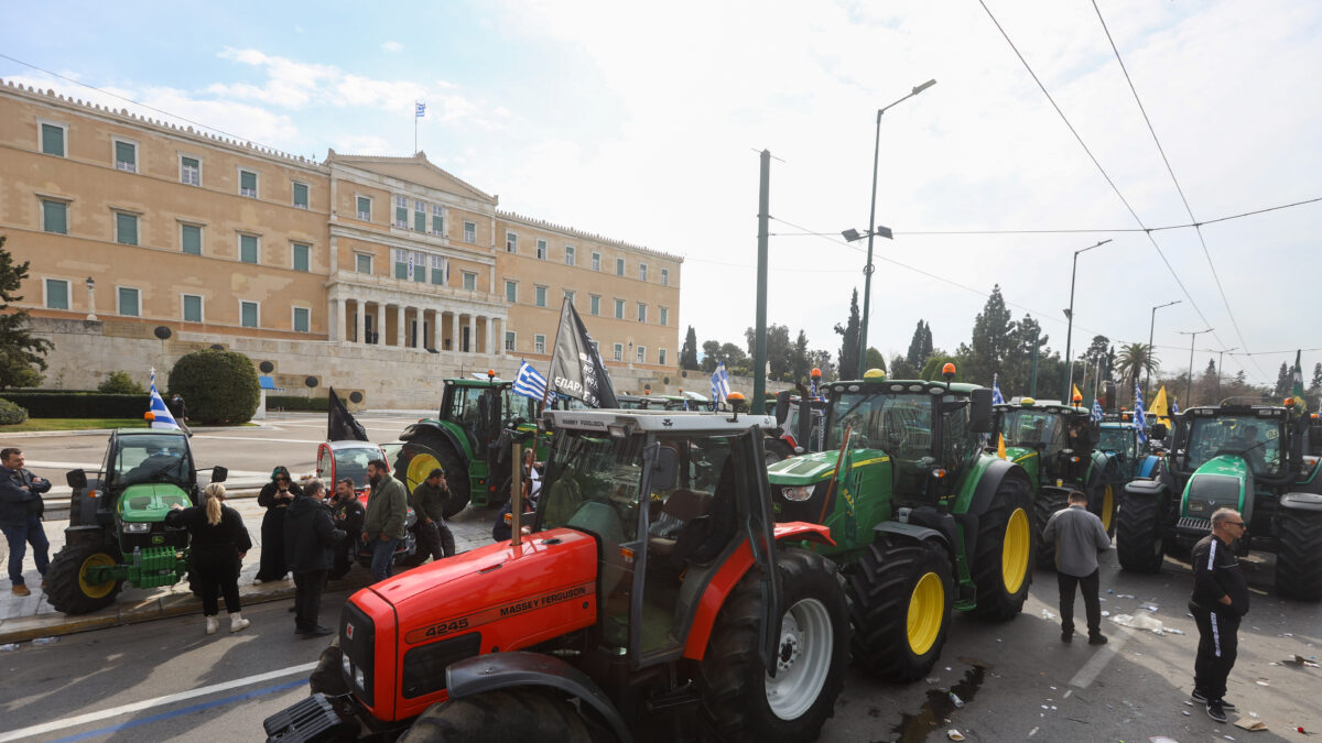 Τρακτέρ στην Αθήνα