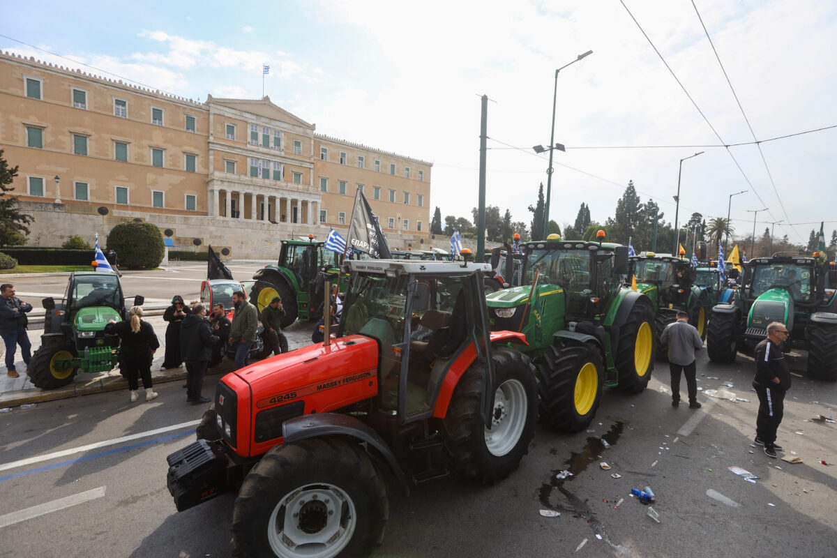 Τρακτέρ στην Αθήνα