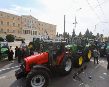 Τρακτέρ στην Αθήνα