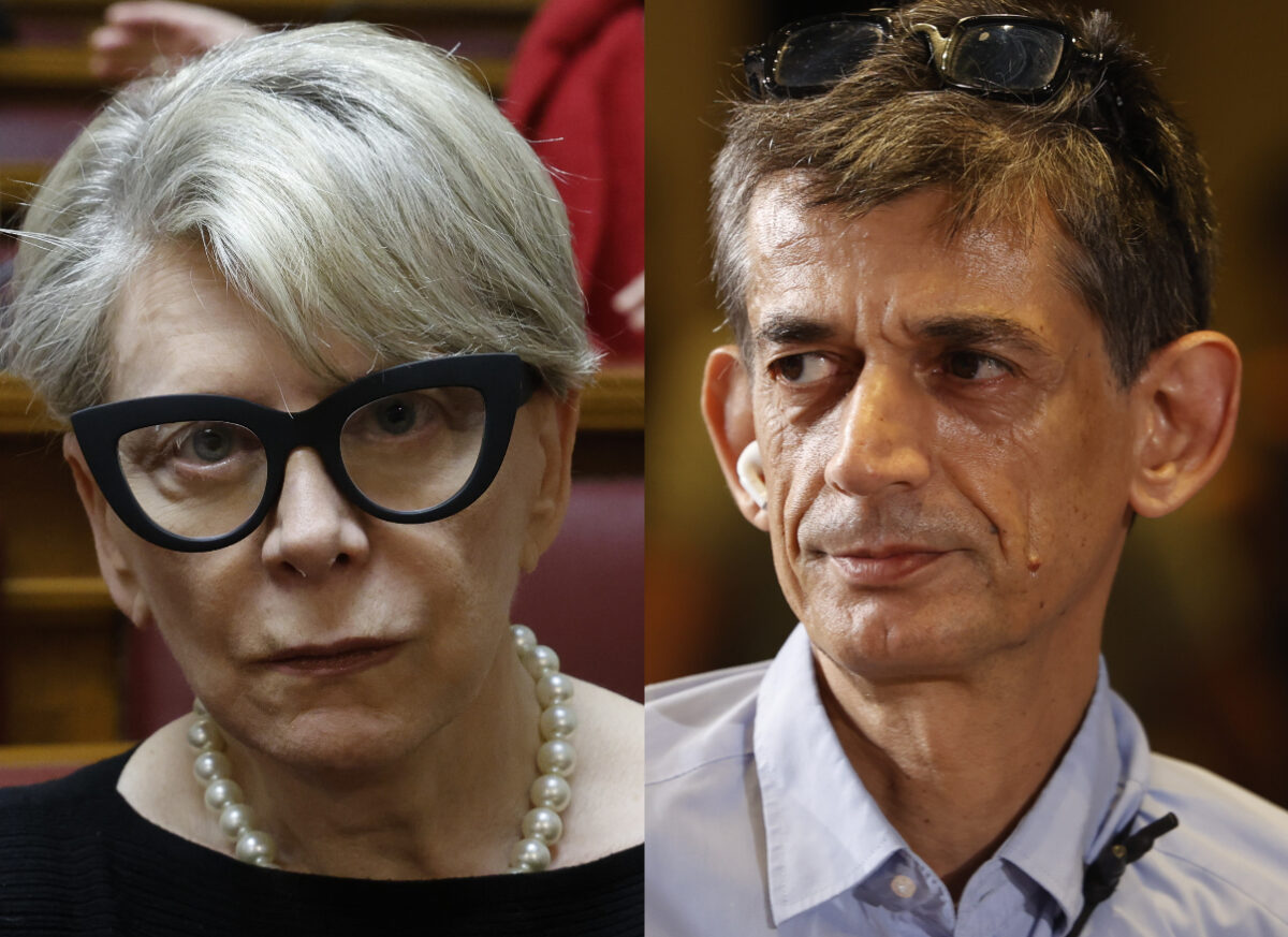 Έλενα Ακρίτα και Νίκος Καρανίκας