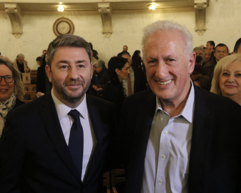 Νίκος Ανδρουλάκης και Κώστας Σκανδαλίδης