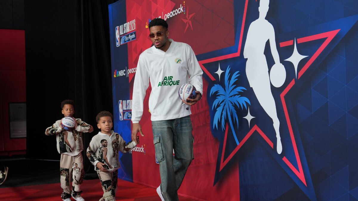 Ο Γιάννης Αντετοκούνμπο