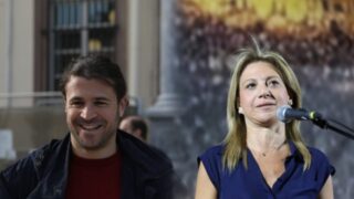 Ιάσονας Αποστολόπουλος και Μαρία Καρυστιανού