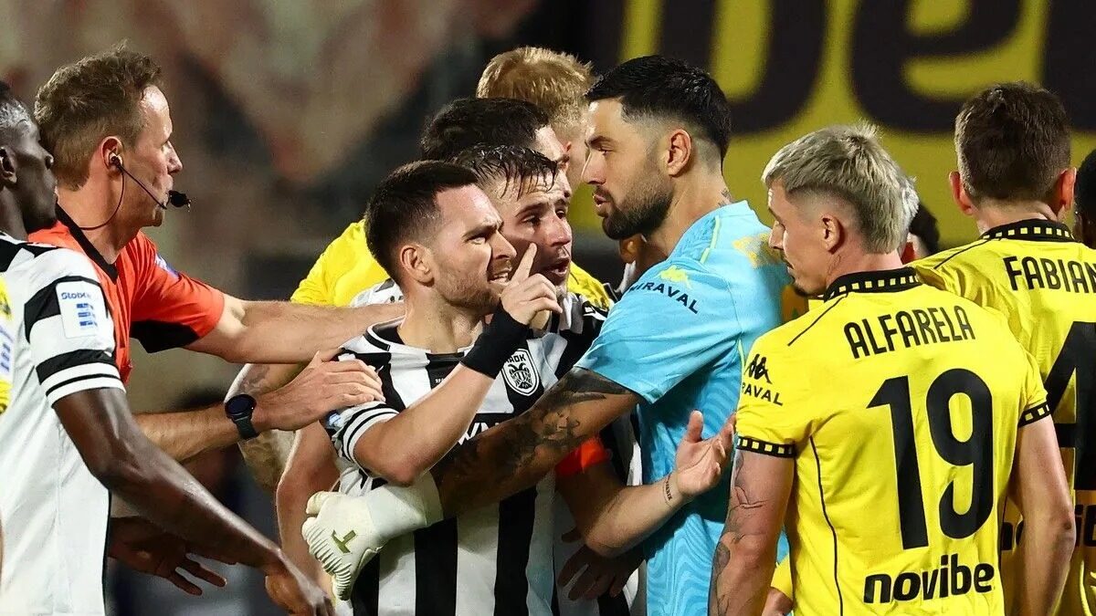 Ένταση στο Άρης - ΠΑΟΚ