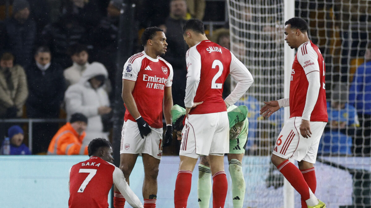 Απογοητευμένοι οι παίκτες της Άρσεναλ