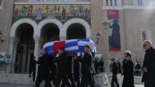 Στη Μητρόπολη Αθηνών η σορός της Ελένης Γλύκατζη-Αρβελέρ