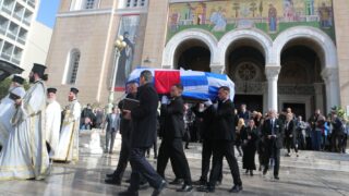 Η κηδεία της Ελένης Γλύκατζη – Αρβελέρ