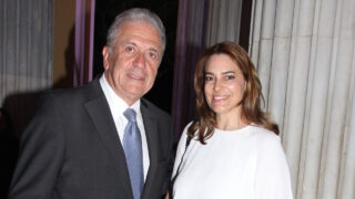 Δημήτρης Αβραμόπουλος και Βίβιαν Σπανούδη