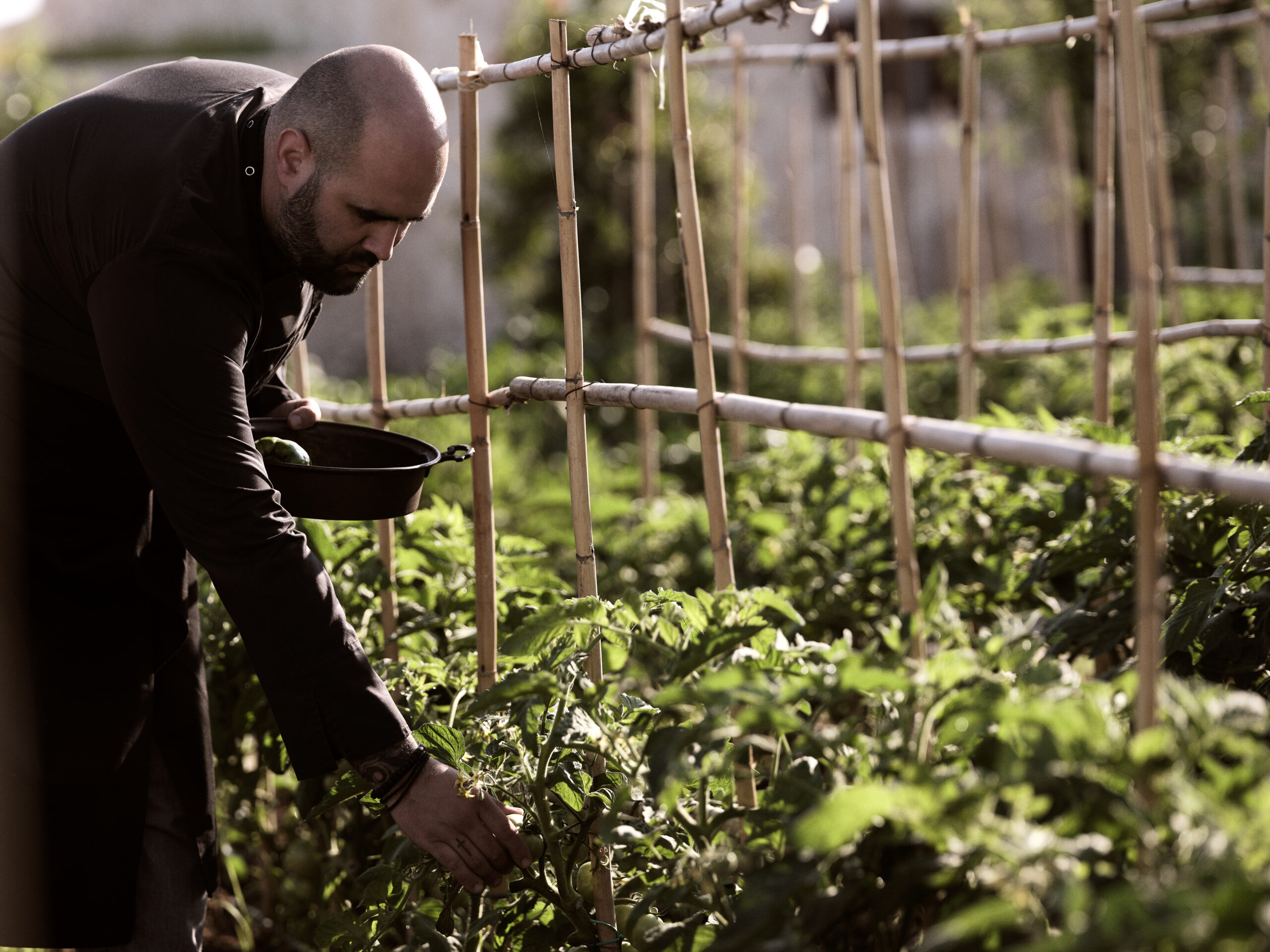 Ο βραβευμένος σεφ Άγγελο Μπακόπουλος