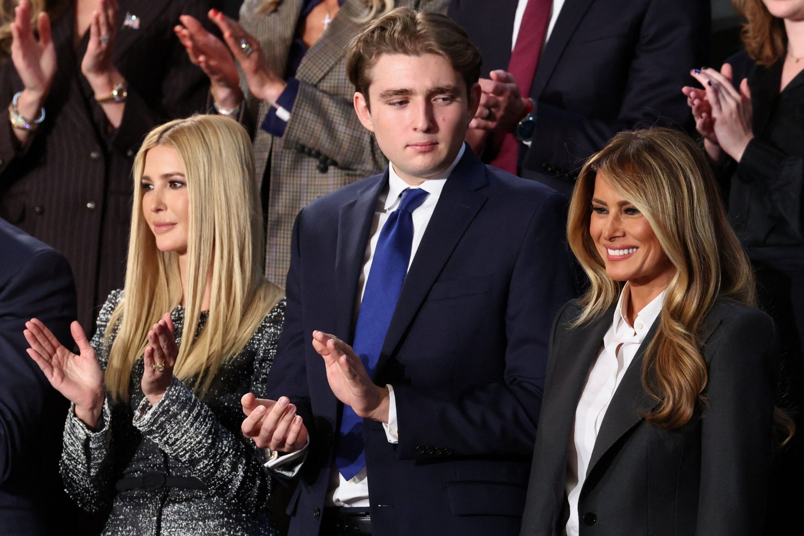 Ιβάνκα Τραμπ, Μπάρον Τραμπ, Μελάνια Τραμπ