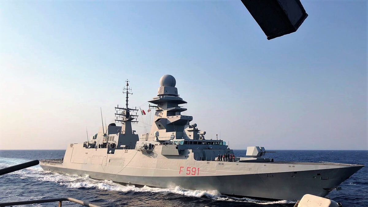 Η φρεγάτα Virginio Fasan κλάσης Begamini