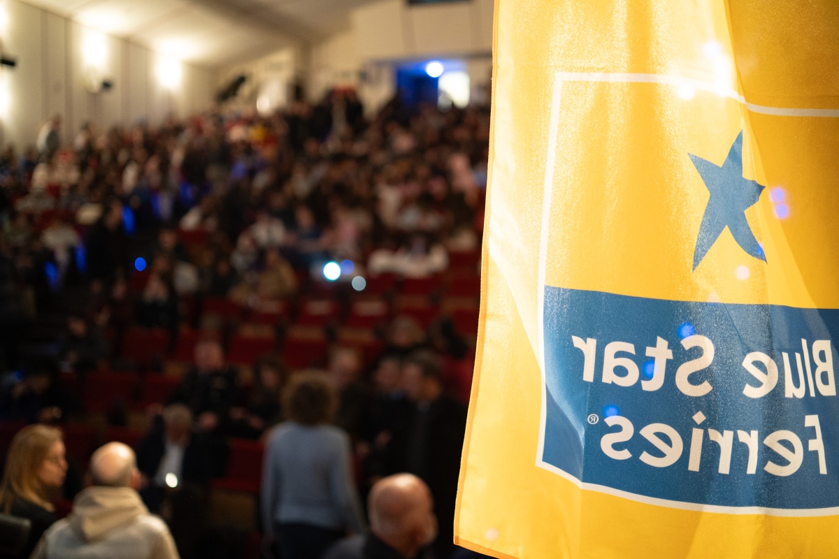 Η δράση της Blue Star Ferries στη Μυτιλήνη