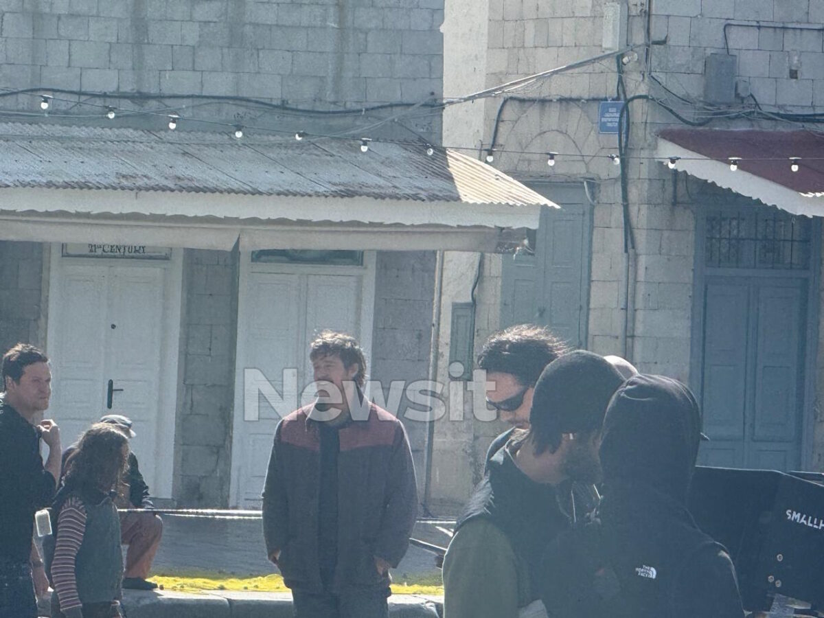 Ο Μπραντ Πιτ στην Ύδρα