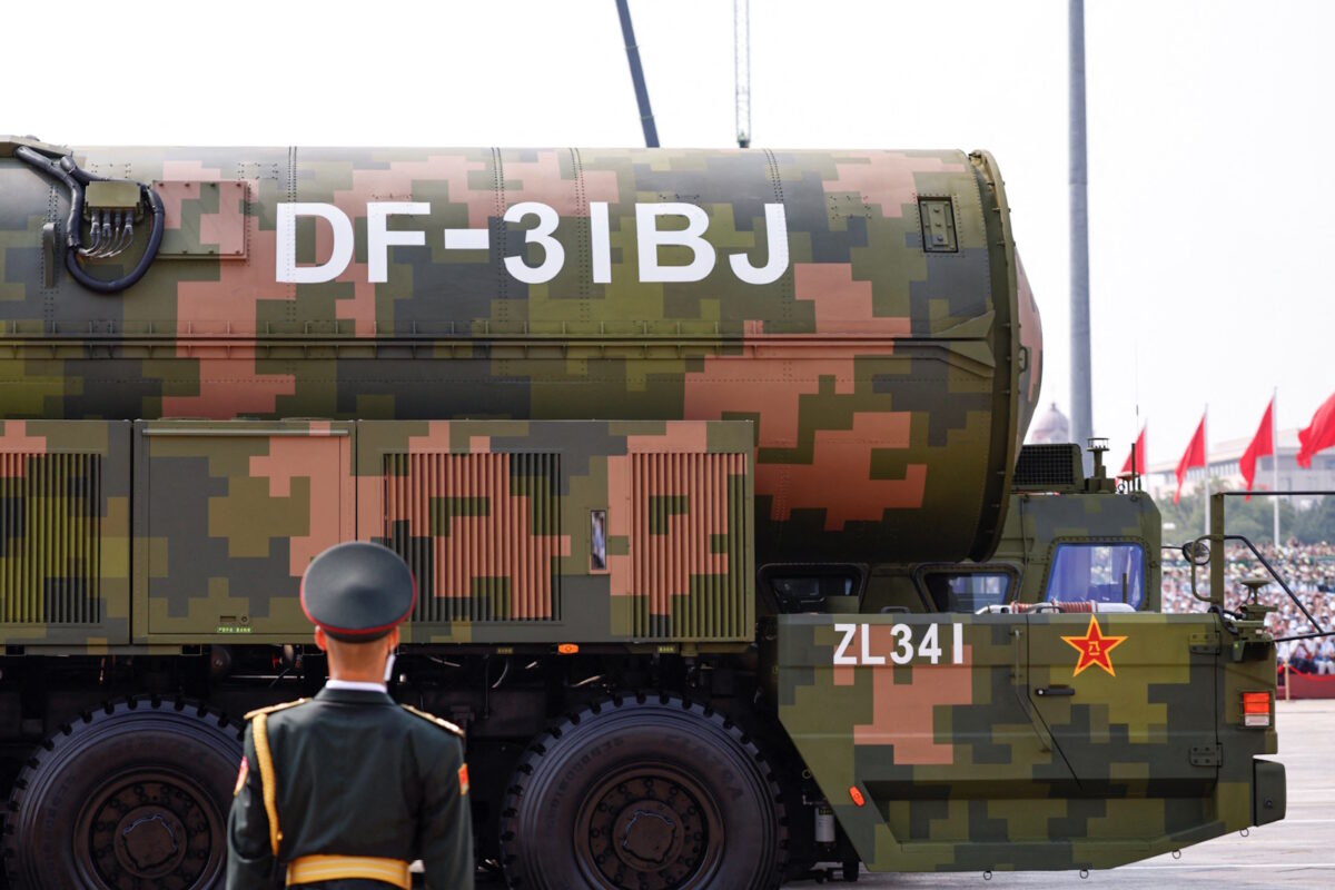 Βαλλιστικός πύραυλος τύπου DF-31J της Κίνας