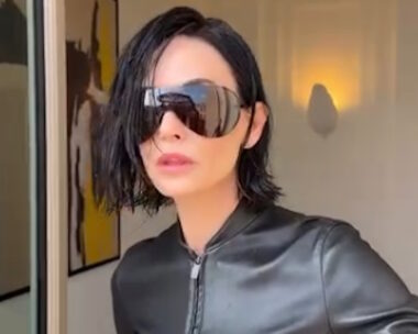 Η Ντέμι Μουρ σε εικόνα από βίντεο που δημοσιοποιήθηκε στο Instagram