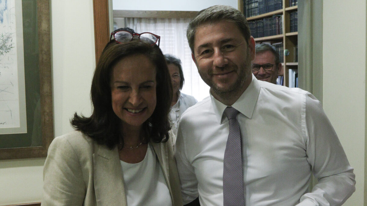 Άννα Διαμαντοπούλου και Νίκος Ανδρουλάκης