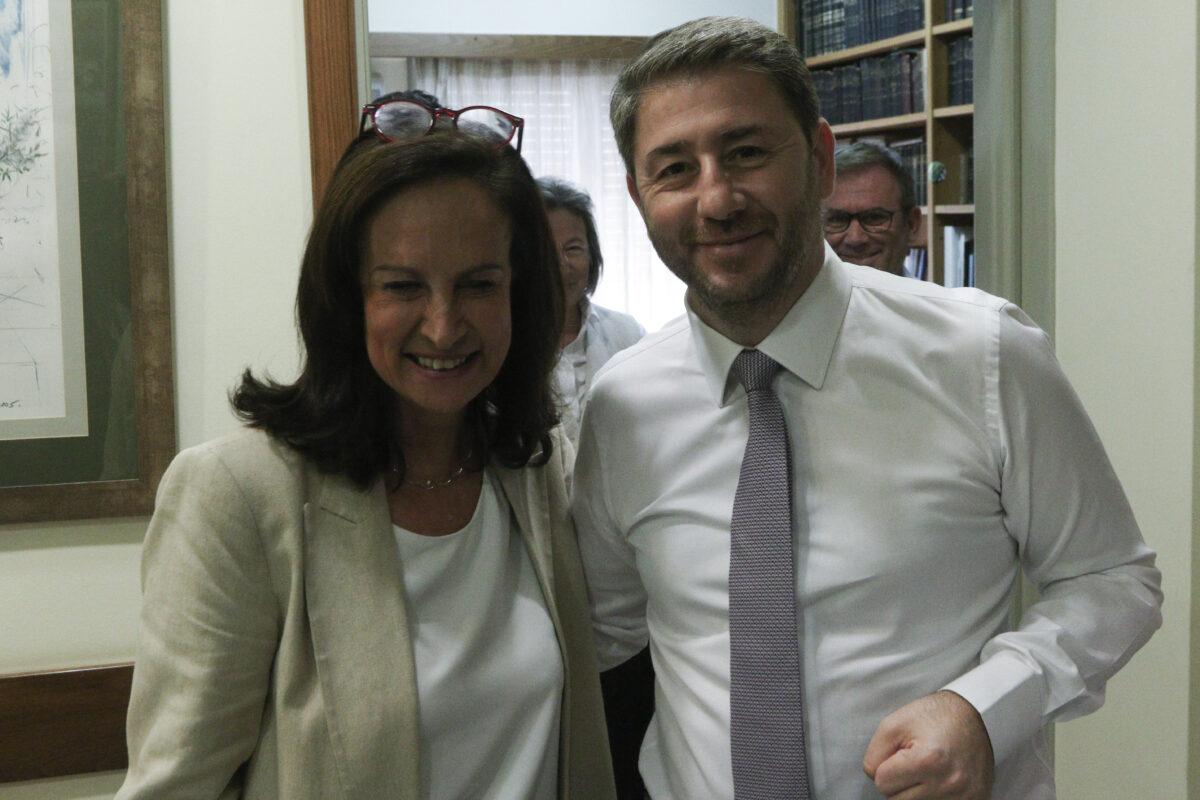 Άννα Διαμαντοπούλου και Νίκος Ανδρουλάκης