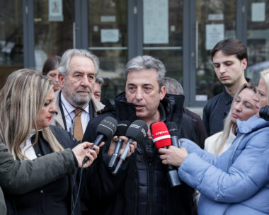 Ο πρόεδρος του συλλόγου συγγενών της τραγωδίας των Τεμπών κ. Ασλανίδης