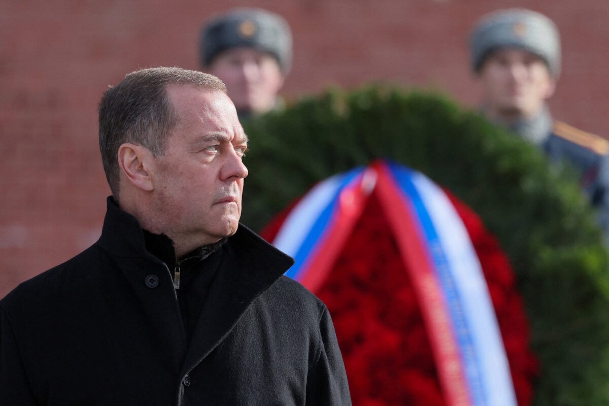 Ο Ντμίτρι Μεντβέντεφ