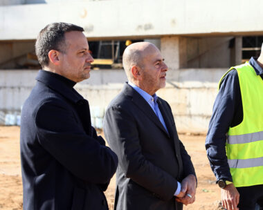 Ο Χάρης Δούκας και ο Γιάννη Αλαφούζος