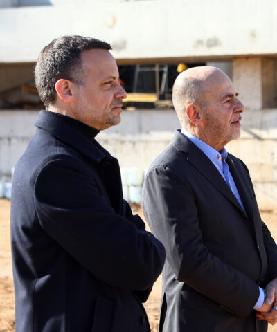 Ο Χάρης Δούκας και ο Γιάννη Αλαφούζος