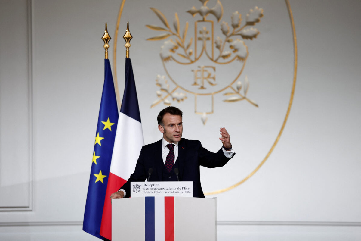 Ο Εμανουέλ Μακρόν