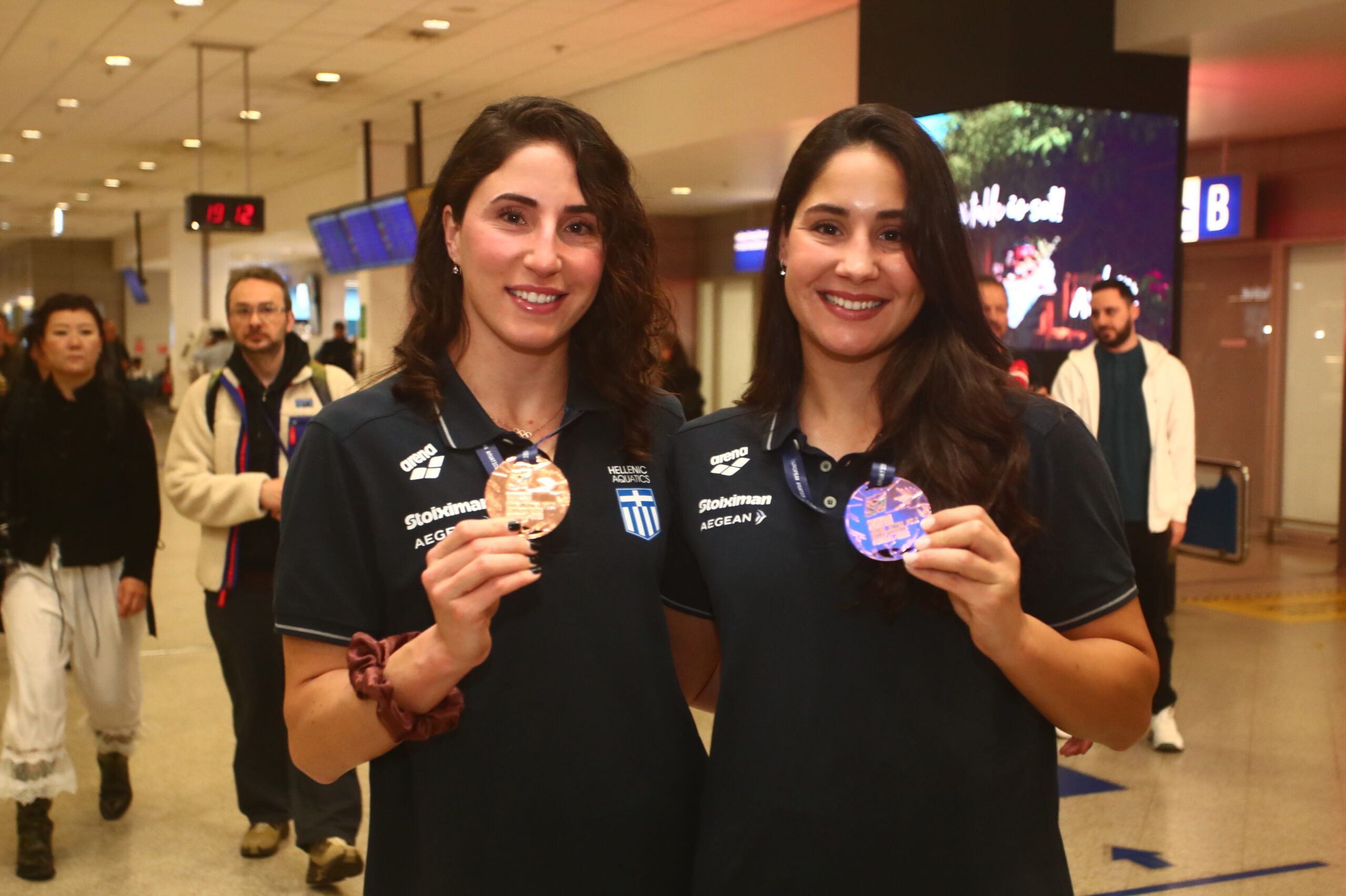 Αθλήτριες της Εθνικής πόλο γυναικών