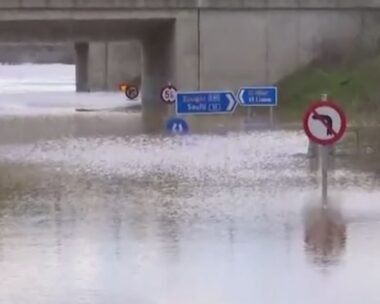 Πλημμυρισμένη περιοχή στον Έβρο