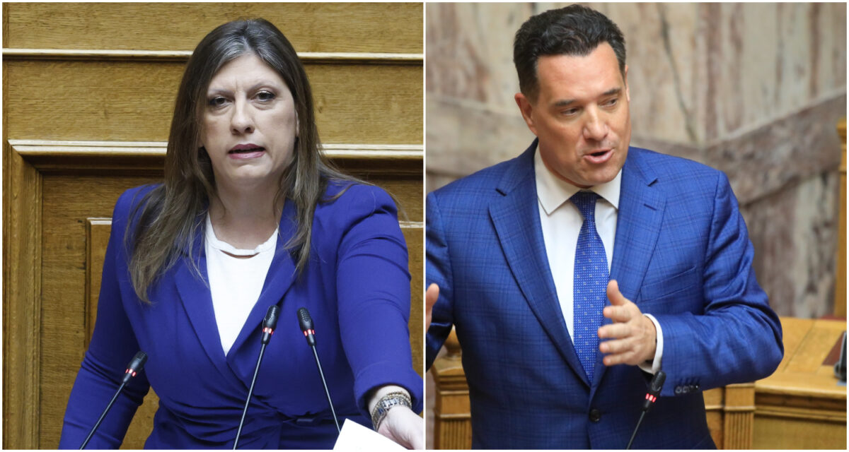 Η Ζωή Κωνσταντοπούλου και ο Άδωνις Γεωργιάδης