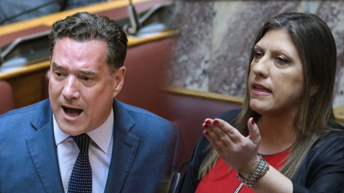 Άδωνις Γεωργιάδης και Ζωή Κωνσταντοπούλου