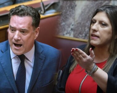 Άδωνις Γεωργιάδης και Ζωή Κωνσταντοπούλου