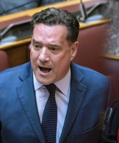 Άδωνις Γεωργιάδης και Ζωή Κωνσταντοπούλου